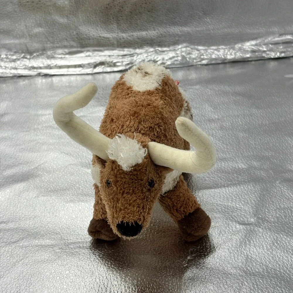 Vintage Douglas Cuddle‎ Toys Longhorn Steer Plush Texas Ranch Bull Y2K Western